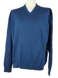 Pánský tmavomodrý svetr Lerros 