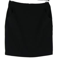 Dámska čierna púzdrová sukňa H&M