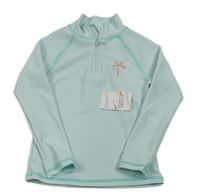 Svetlomodré UV tričko s palmou Primark