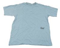 Svetlomodré tričko s nápisom H&M