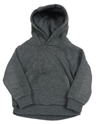 Tmavošedá mikina s kapucí Firetrap