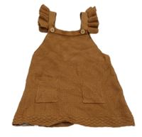 Hnedé pletené na traké šaty zn. Nutmeg