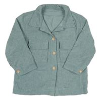 Světlemodrá manšestrová bunda 