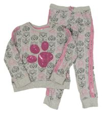 2set - šedá tepláková souprava s Tlapkovou patrolou