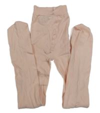 Světlerůžové punčocháče H&M