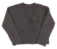 Tmavosivý prepínaci sveter Dunnes