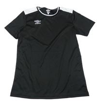 Černo-bílé sportovní tričko Umbro