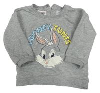 Sivá mikina s Bugs Bunnym