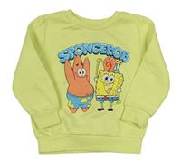 Citronová mikina so Spongebobem Primark