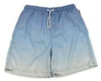 Modro-biele plážové kraťasy Matalan