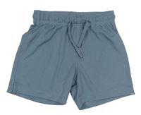 Modrošedé športové kraťasy H&M