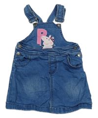 Tmavomodré riflové šaty s Pepinou 