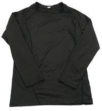 Černé sportovní triko 