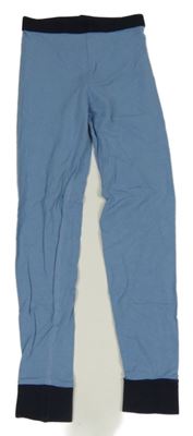 Modro-tmavomodré pyžamové kalhoty H&M