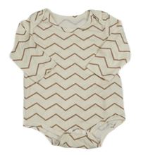 Smetanovo-hnedé vzorované body Shein