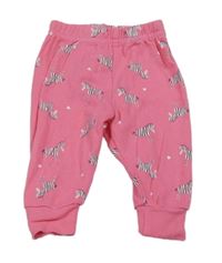 Ružové tepláky so zebrami a srdiečkami PRIMARK