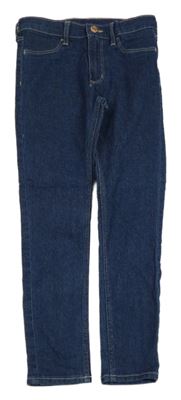 Modré skinny fit rifle H&M