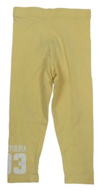 Žluté legíny s číslem PRIMARK
