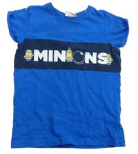 Zafírové tričko s nápisom a Mimoni Next