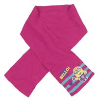 Fuchsiová šála s Mimoněm George