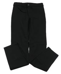 Černé skinny high waist rifle Page One Young