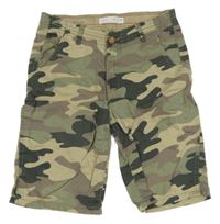 Army plátěné kraťasy Zara