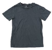 Antracitové tričko H&M