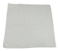 Biela froté osuška s kapucňou