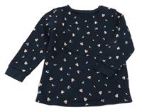 Tmavomodrá mikina s veverkami Topolino