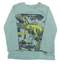 Světlezelené triko s dinem Nutmeg