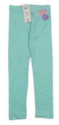 Nové - Svetlomodré legíny so srdiečkami Pep&Co