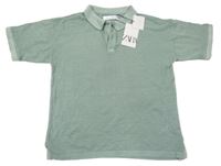 Nové - Svetlozelené polo tričko Zara