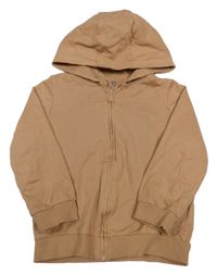 Hnedá prepínaci mikina s kapucňou H&M
