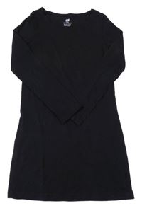 Čierne elastické šaty H&M