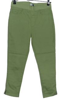 Dámske světlekhaki capri džegíny zn. Pep&Co