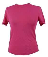 Dámske fuchsiové úpletové tričko Zara