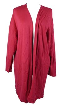 Dámský tmavorůžový svetrový cardigán Street One 