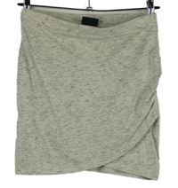 Dámska smetanovo-sivá melírovaná sukňa Vila