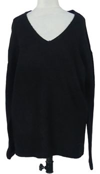 Dámsky čierny sveter Amisu