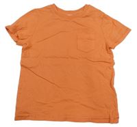 ORanžové tričko s kapsou M&S