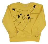 Žlutá mikina s Pikachu H&M