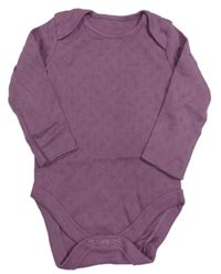 Fialové body s dírkovaným vzorem Dunnes stores