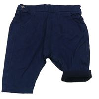 Tmavomodré podšité turecké rifle Jacadi