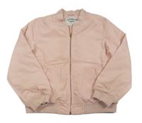 Růžový šusťákový zateplený bomber M&S