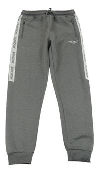 Sivé melírované športové tepláky McKenzie