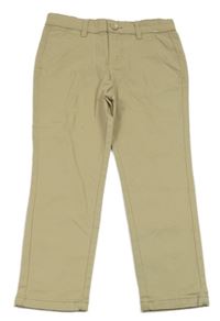 Béžové plátenné chino nohavice Denim Co.