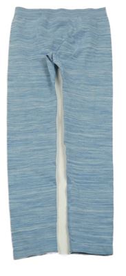 Modré melírované spodní kalhoty Pocopiano