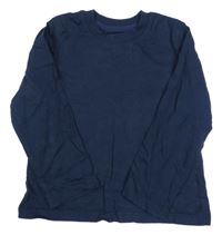 Tmavomodré tričko Primark