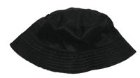 Černý oboustranný klobouk 