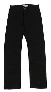 Černé slim fit rifle H&M